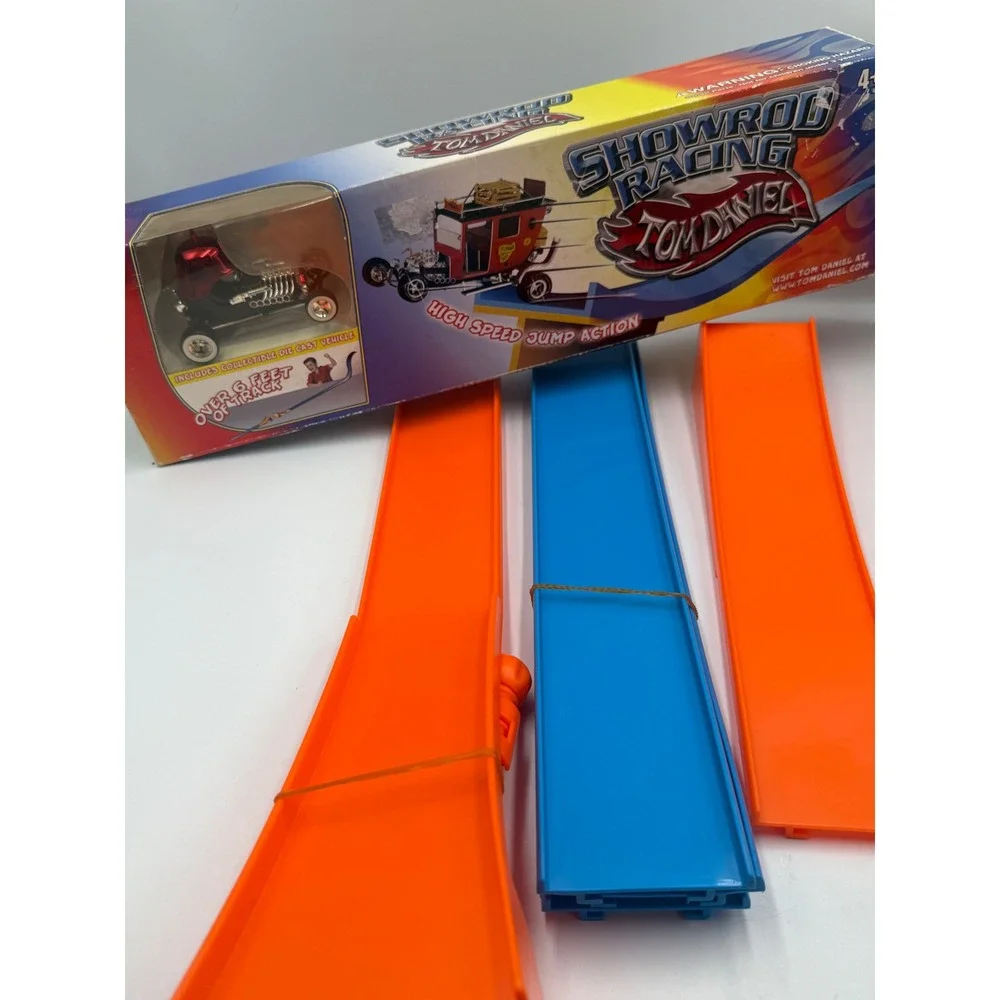 Tom Daniel Showrod Racing Set Toy Zone Diecast Vehicle 6 Feet Track High‎ Speed